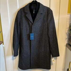 Cola Haan Dark Gray men’s wool Coat